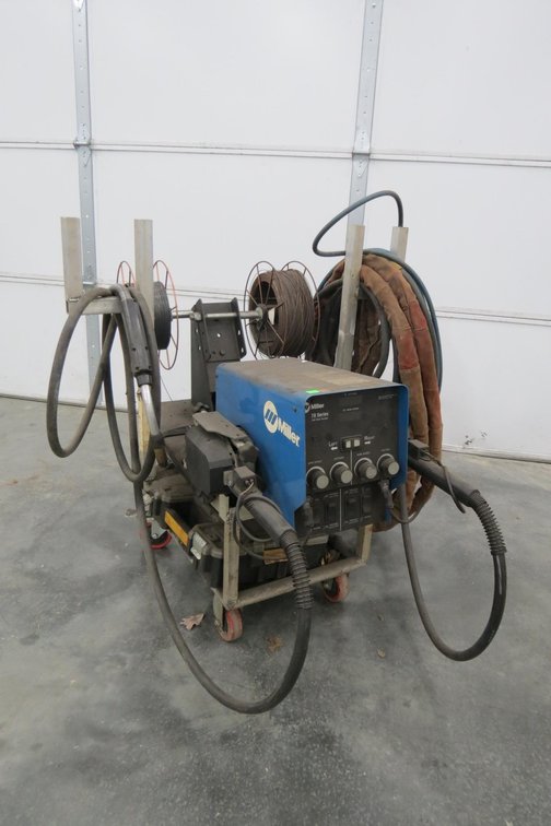 Miller 70 Series 24V Wire Feeder With Cart and Accessories