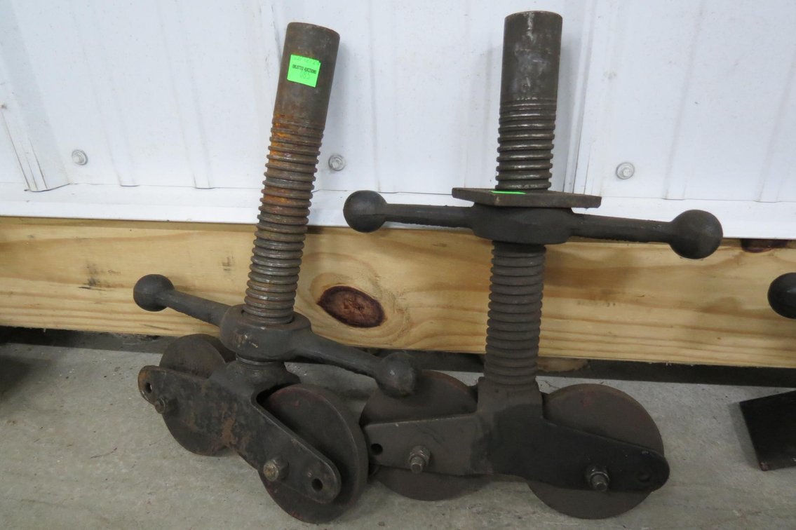 Pair of Pipe Stand Rollers