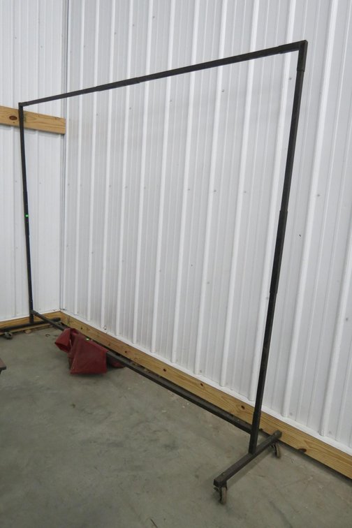 Welding Shield Frame With Tarp