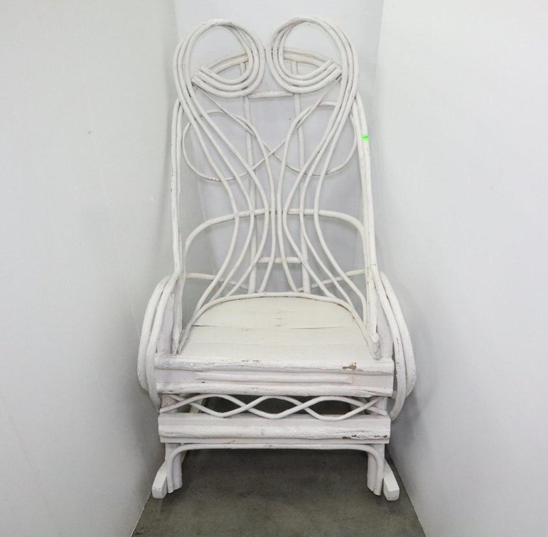Painted Hickory Rocking Chair
