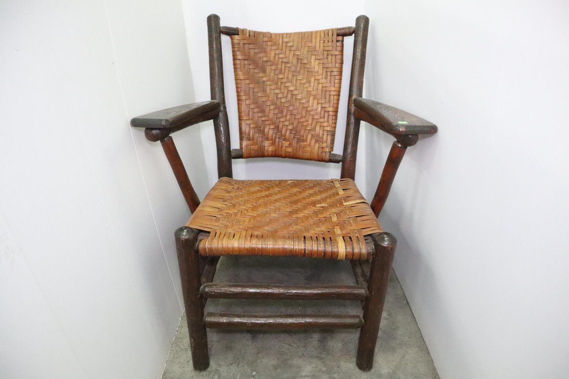 Rustic Log Cabin Style Chair