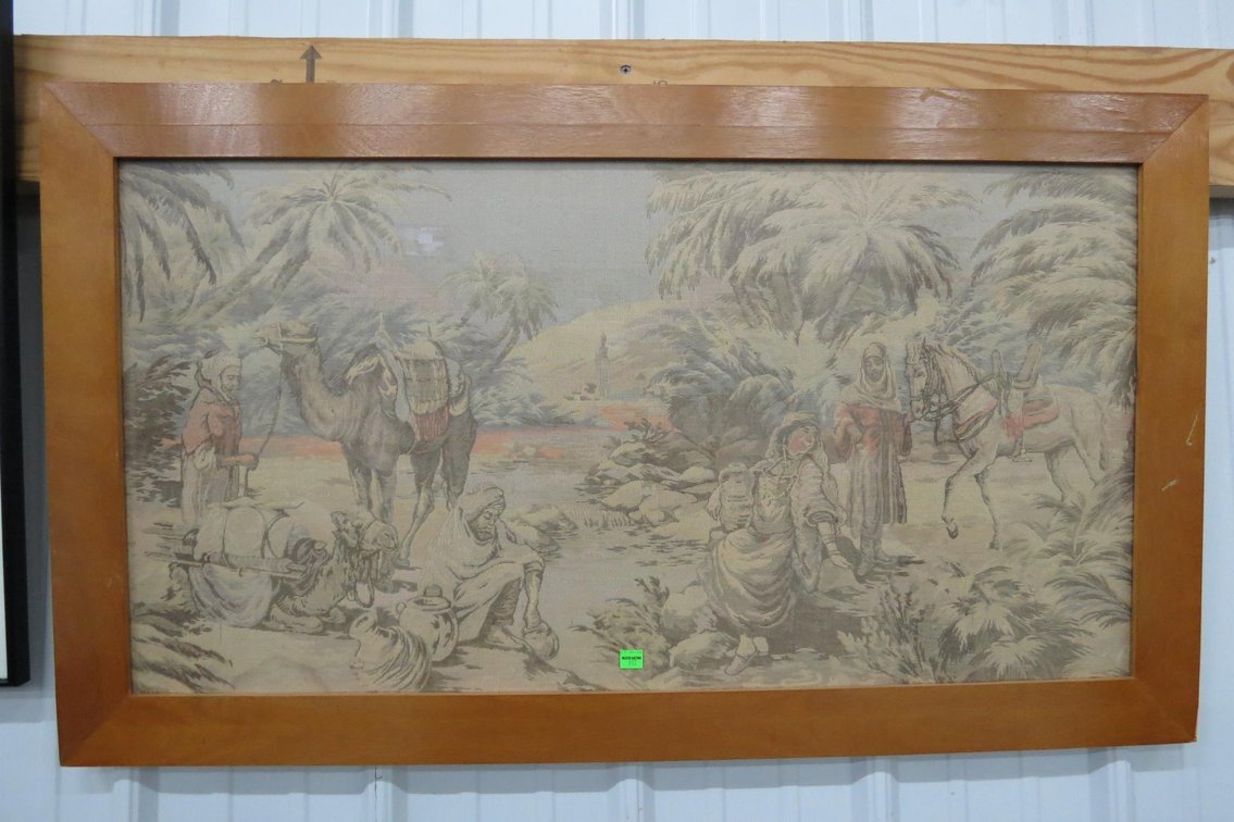 Framed Cloth Picture