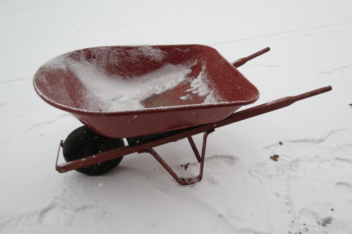 Steel Tub Wheelbarrow