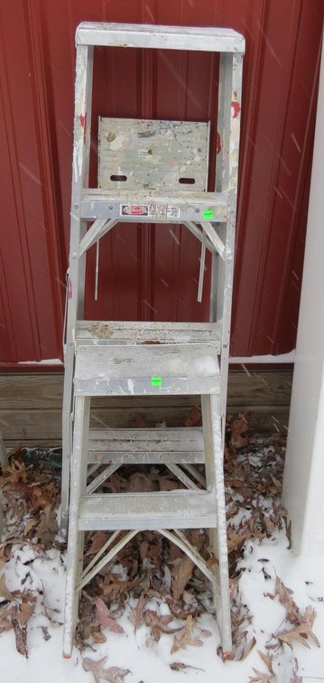 2 Ft and 4 Ft Aluminum Step Ladders