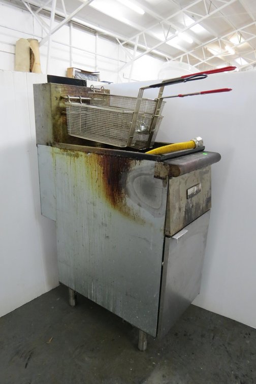 Therma-Tek Commercial Gas Deep Fryer