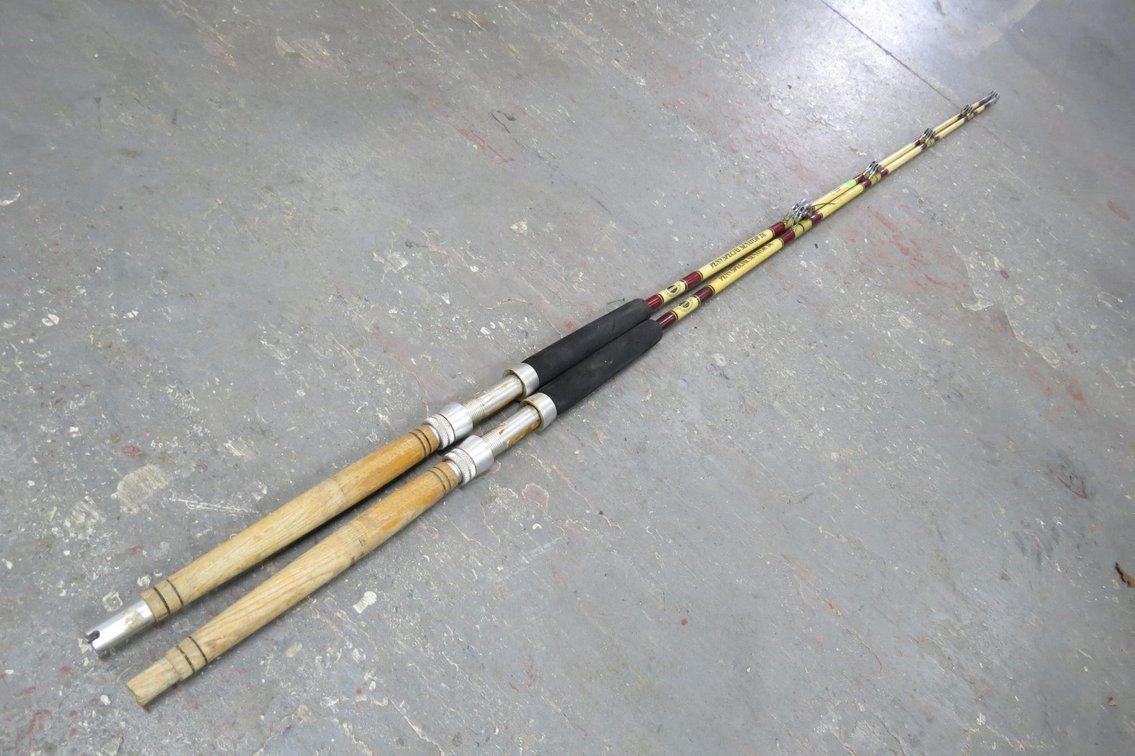 Pair of 6.6 Ft Deep Sea Fishing Rods