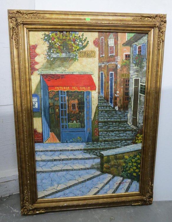 Framed Canvas Painting