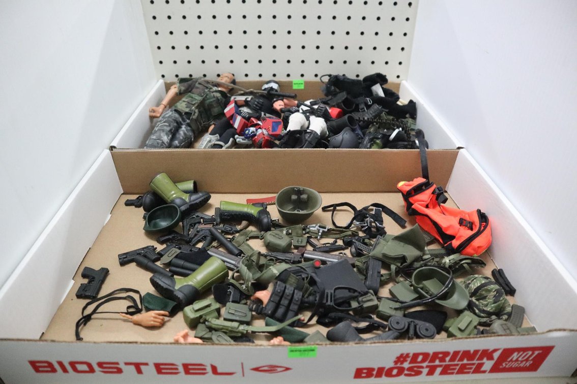 GI Joe Accessories and Action Figures