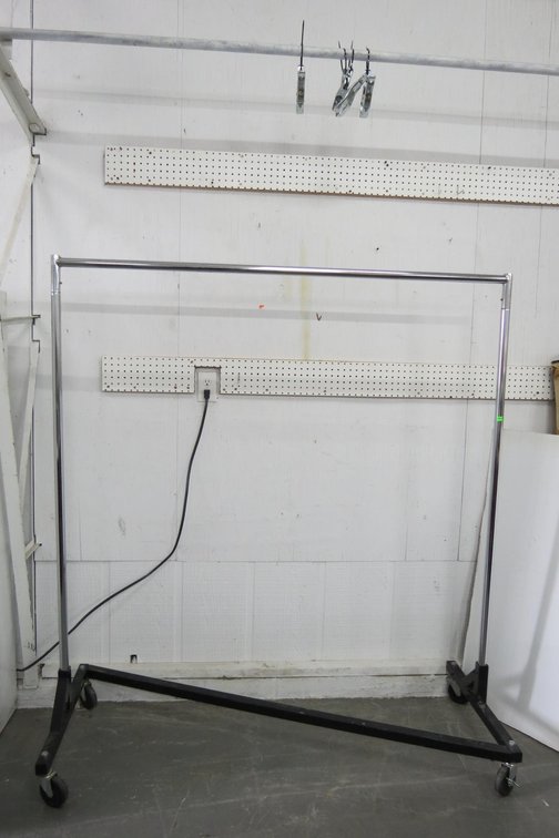 Rolling Clothes Rack