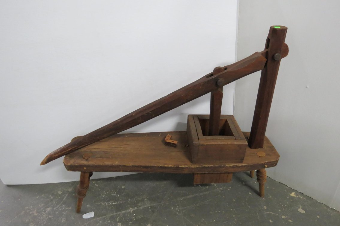 Antique Wooden Press