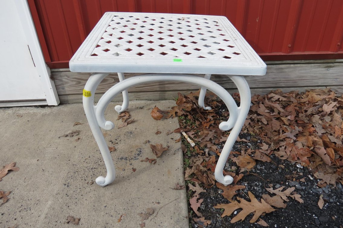 Aluminum Side Table