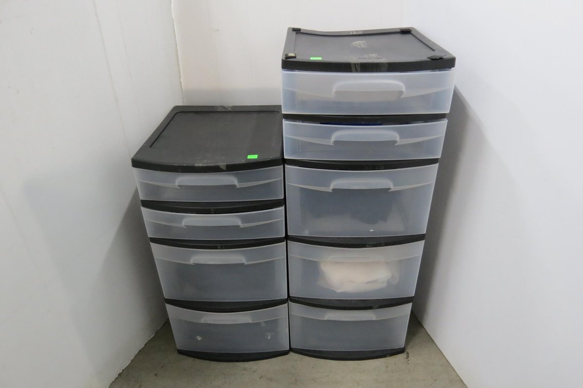 Plastic Organizing Drawers