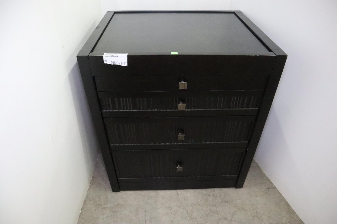 Three Door Cabinet With Tray