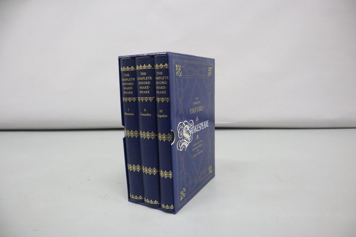 The Complete Oxford Shakespeare Books Volumes 1-3
