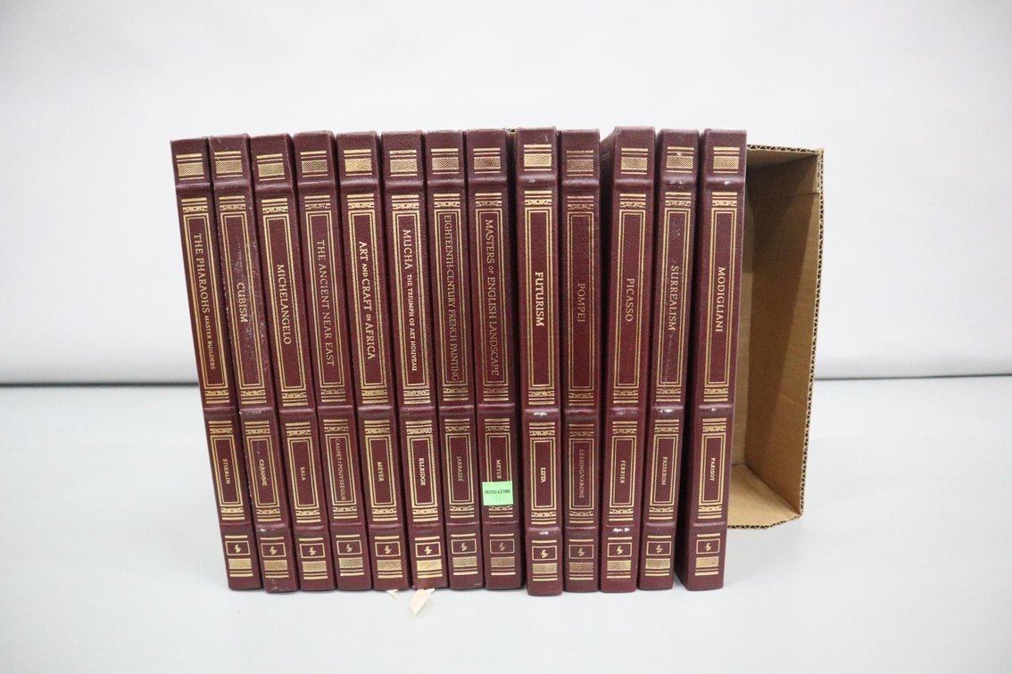 Easton Press Hardcover Books On Art Series