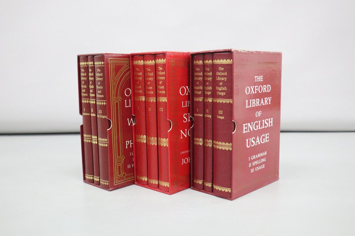 Oxford Library Books, Words and Phrases, Short Novels and English Usage
