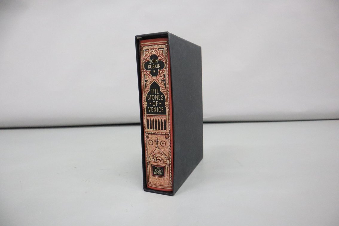 The Stones of Venice By John Ruskin Hardcover Book