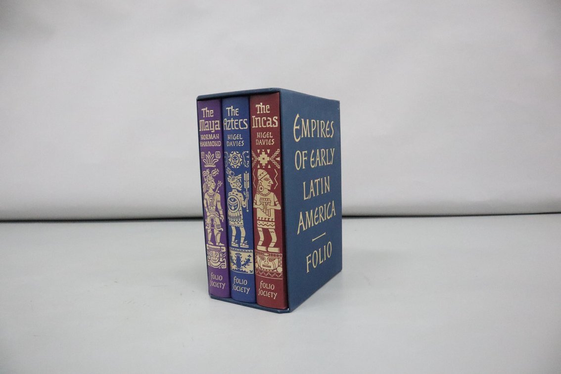 The Maya, The Aztecs, The Incas Folio Society Hardcover Books