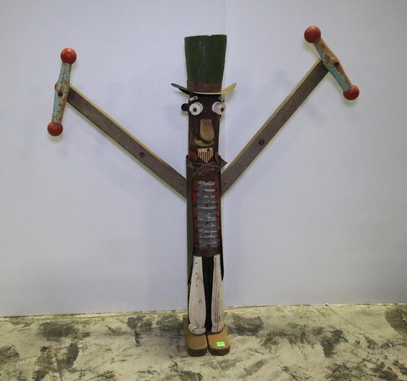 Rustic Folk Figurine