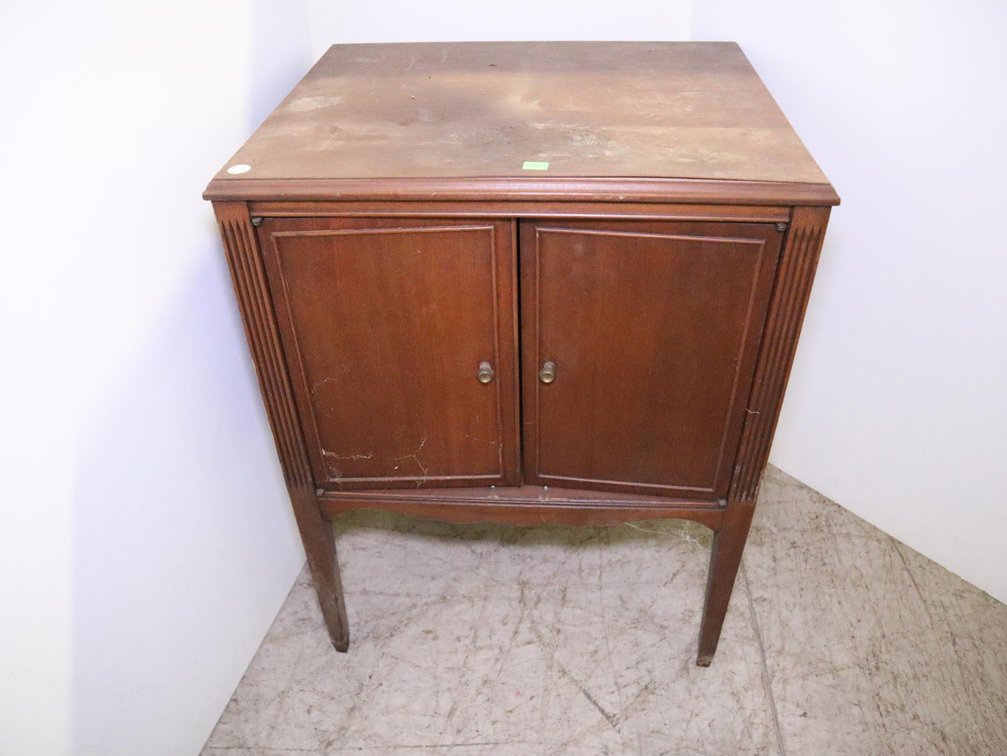 Vintage Record Cabinet