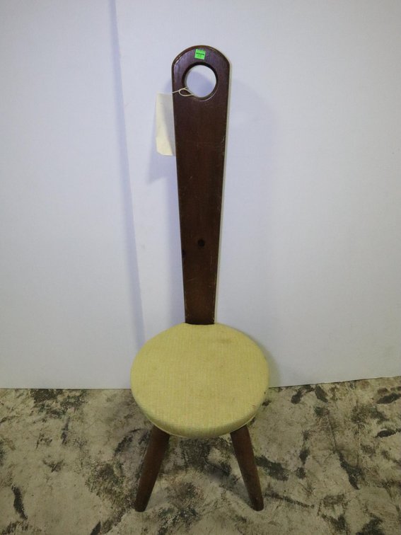 Straight Back Stool