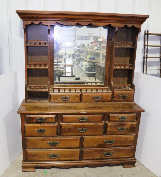 Dresser and Mirror
