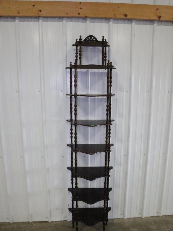 Curio Shelving, Note 2 Legs Need To Be Reglued