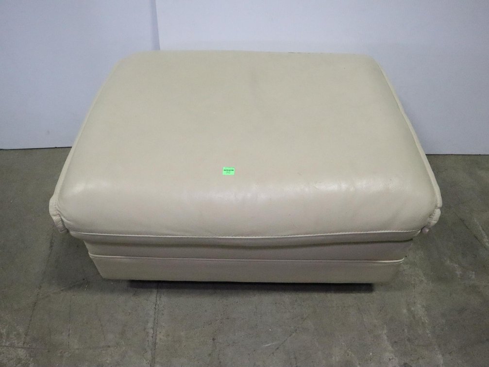 Leather Ottoman On Casters