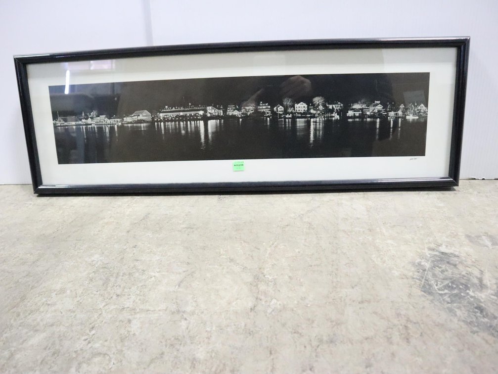 Allison Shaw Framed Photo of Lake Houses