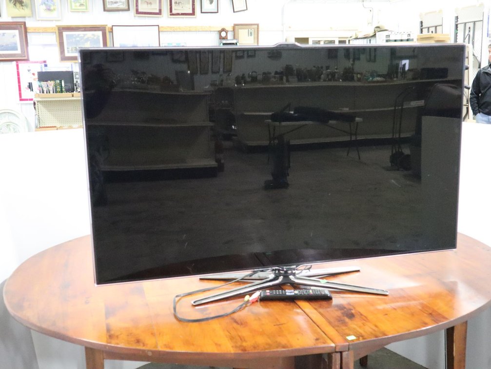 Samsung 55" Tv, With Remote