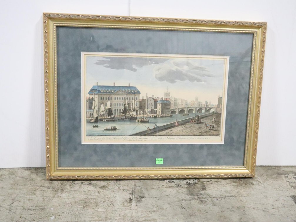 Dublin Print, Framed