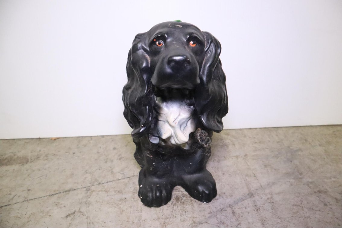Ceramic Dog Statue
