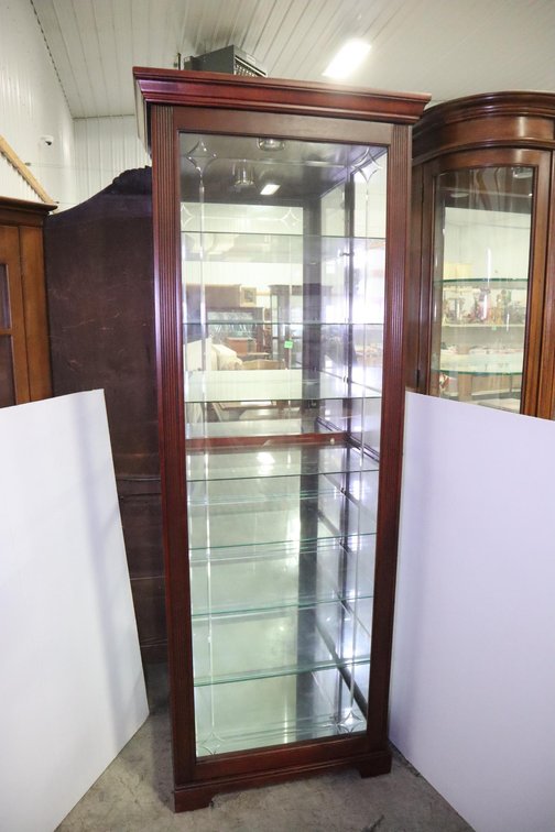 Illuminated Curio Cabinet