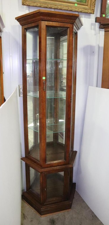 Illuminated Curio Cabinet
