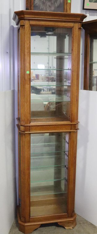 Illuminated Curio Cabinet