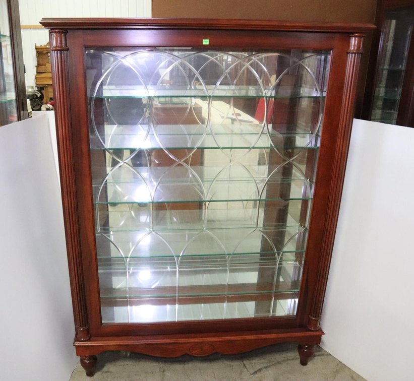 Illuminated Curio Cabinet