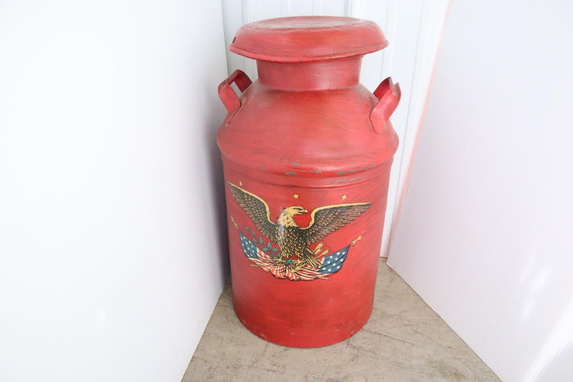Eagle Milk Can