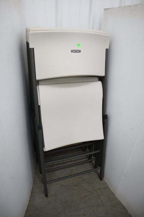 4 Lifetime Folding Chairs