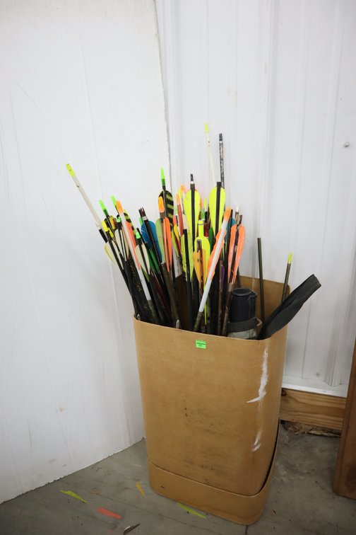 Group of Miscellaneous Aluminum and Carbon Arrows