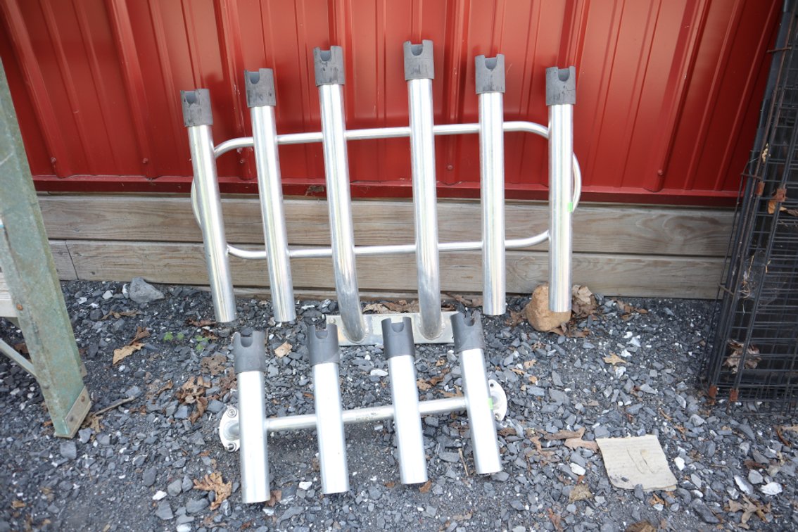 Pair of Aluminum Rod Holder Bars