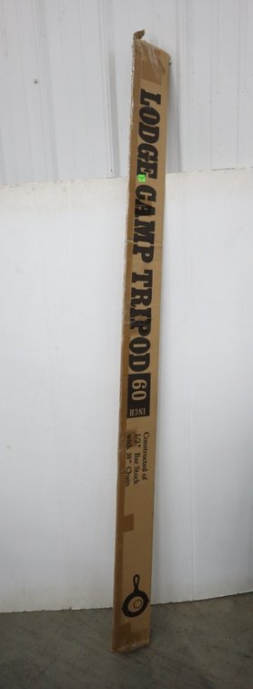 Lodge 60" Camp Tripod, New In Box