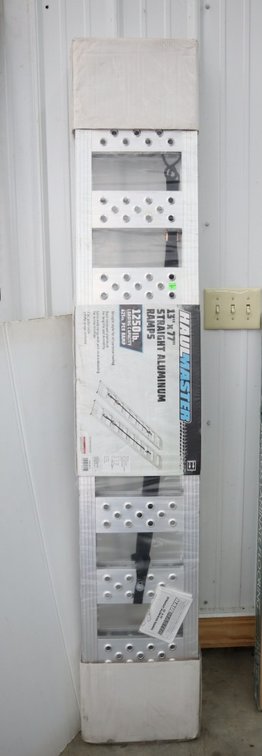 Haul Master Aluminum Loading Ramps, New In Package