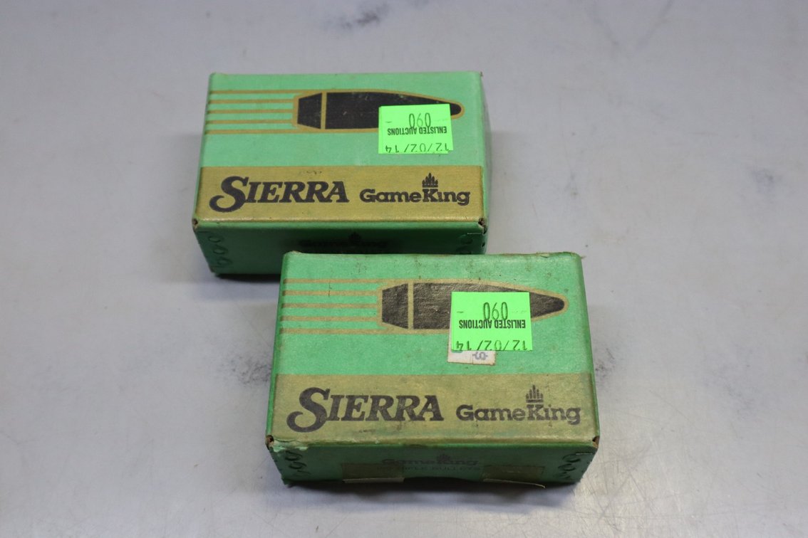 Sierra 243 Boat Tail Bullets, One Box Of 100 Grain and One Box Of 90 Grain Fmj