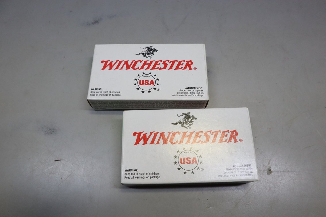 Winchester 5.56 55 Grain Full Metal Jacket Ammo, 40 Rounds
