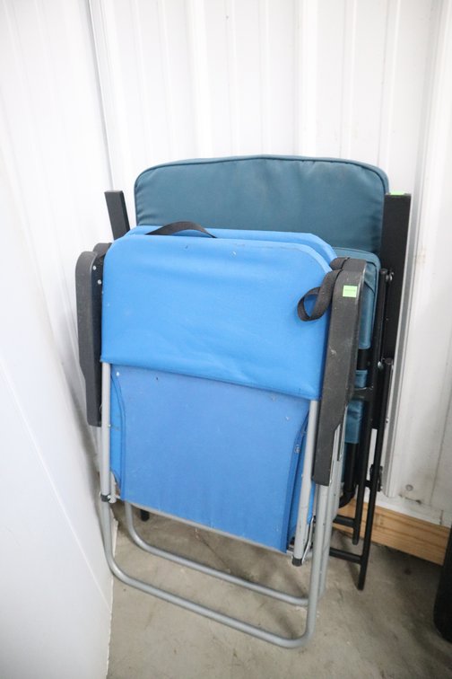 3 Folding Chairs