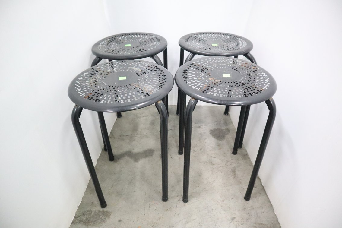 3 Metal Plant Stands