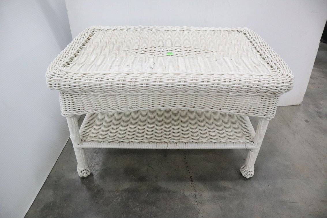 Imitation Wicker Coffee Table