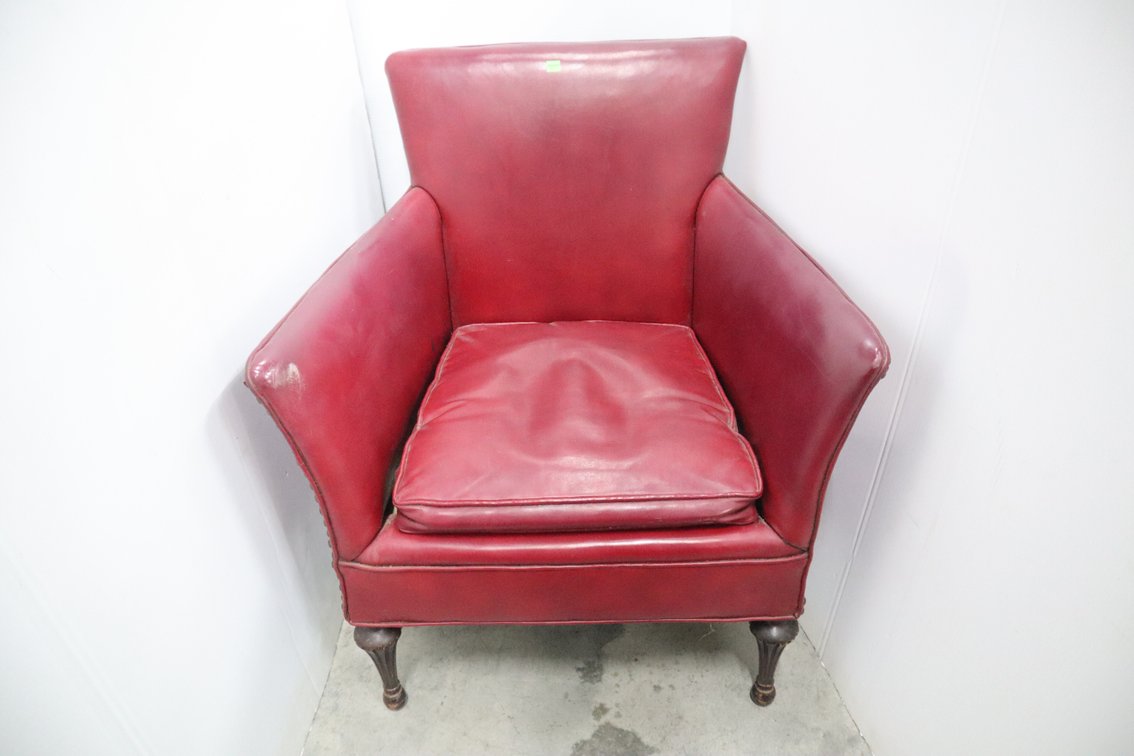Antique Vinyl Chair