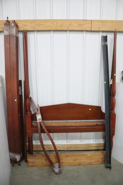 Antique 3/4 Canopy Bed Frame