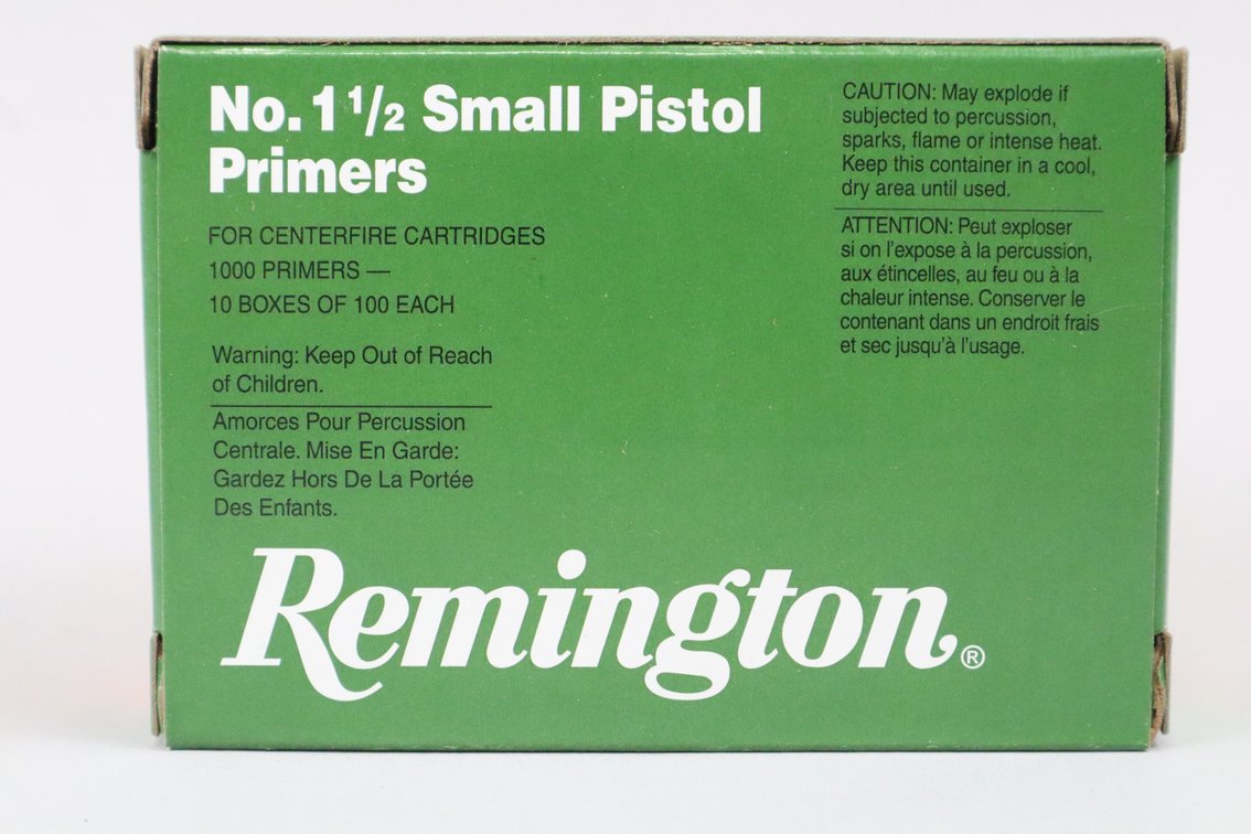Small Pistol Primers, 1000 Count